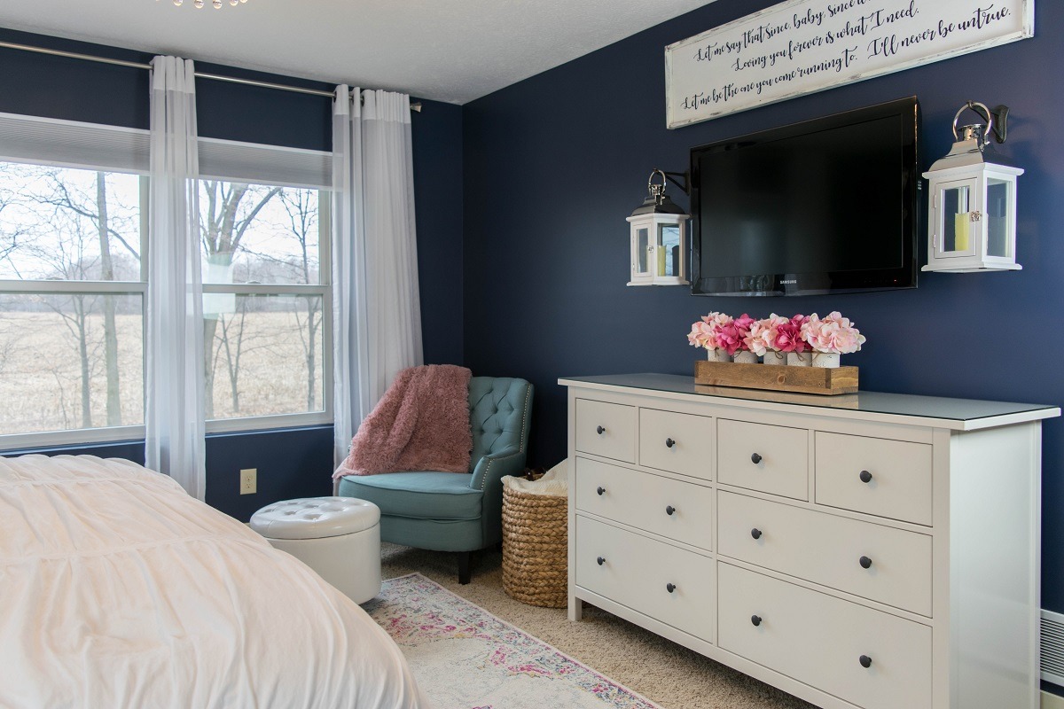 Sherry's Master Bedroom - Interiors By Sonia
